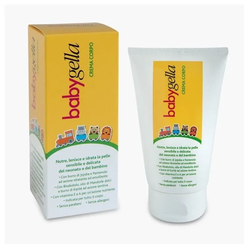 Babygella Cremă de corp fluidă, hidratantă și calmantă pentru pielea delicată a bebelușilor, 100 ml — preț și oferte