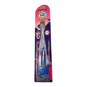 Mister Baby Firefly – periuță de dinți moale și luminoasă Lightning Lance