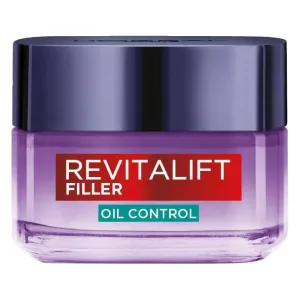 L'Oréal Paris Revitalift Filler 8h Oil Control – cremă-gel cu acid hialuronic, 50 ml