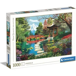 Puzzle Clementoni „Gardens of Fuji” pentru adulți, de 1000 de piese