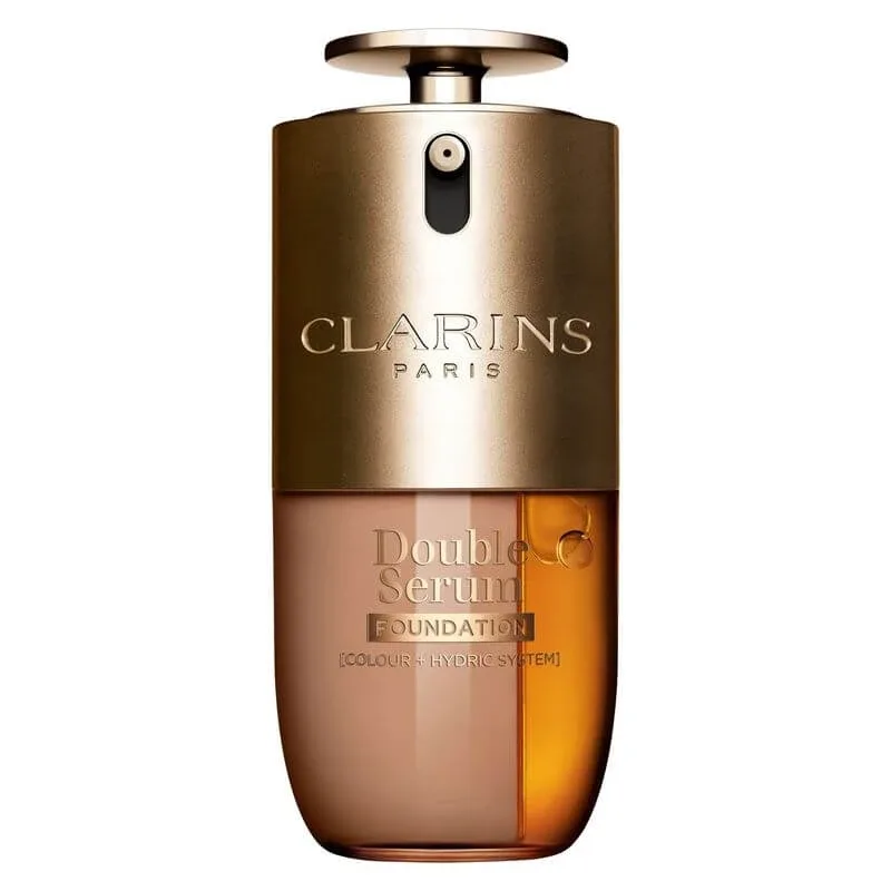 Clarins Double Serum Foundation – fond de ten hibrid sub formă de ser nr. m3n — preț și oferte