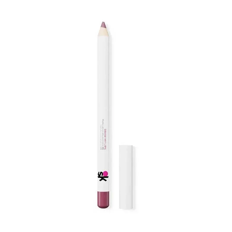 Veralab Draw my lips – creion de buze de înaltă precizie nr. 05, albastru-mov — preț și oferte