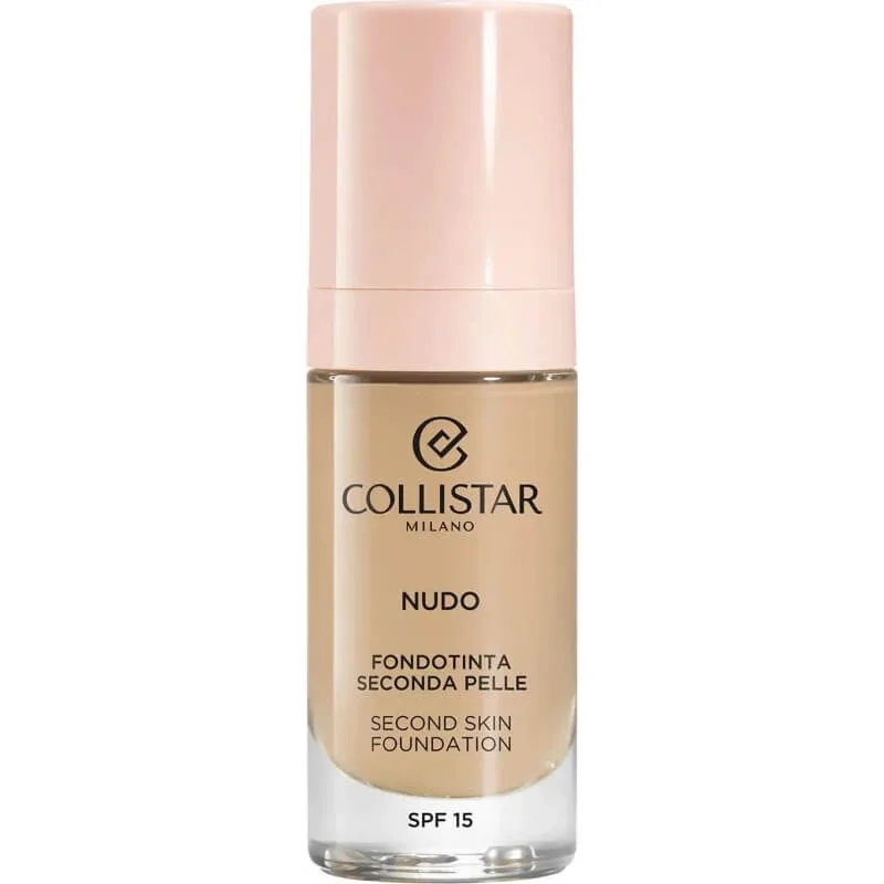 Collistar Nudo SPF 15 – fond de ten „a doua piele” – nr. 2g bej auriu — preț și oferte