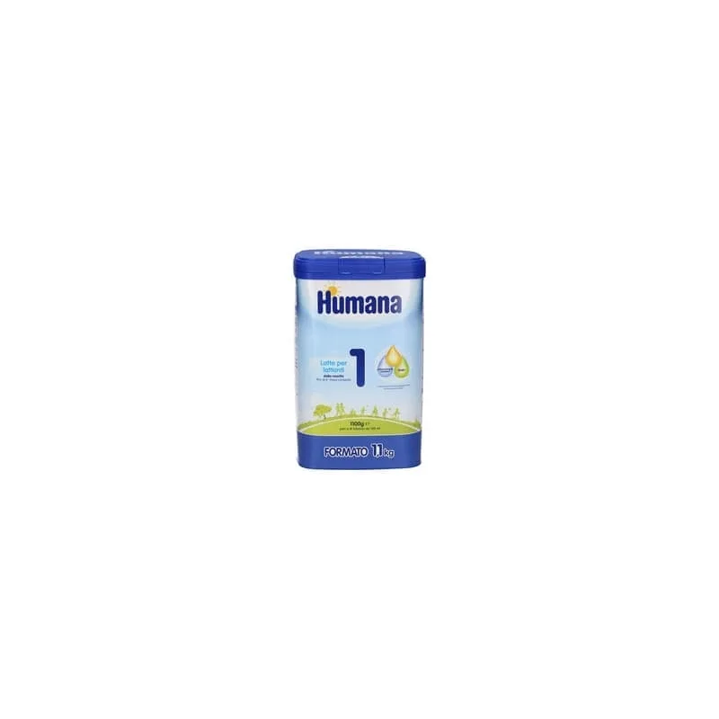 Humana 1 – lapte praf pentru sugari, de la naștere până la vârsta de 6 luni, 1100 gr — preț și oferte