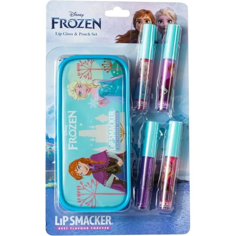 Lip Smacker Disney Frozen - set de machiaj pentru fetițe cu 4 luciu de buze colorate + trusă de machiaj — preț și oferte