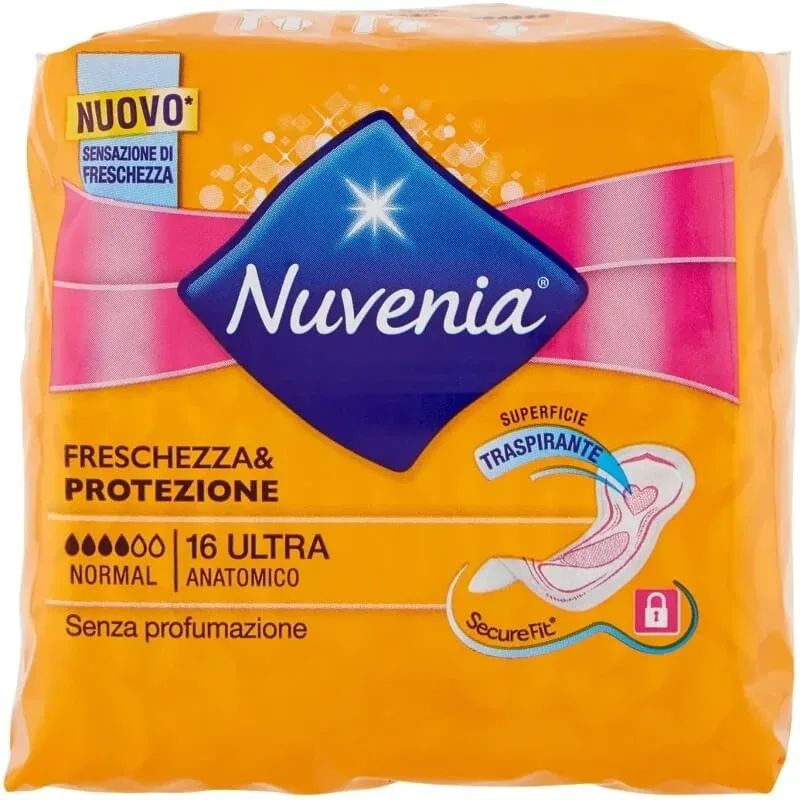 Nuvenia 16 tampoane anatomice ultra — preț și oferte