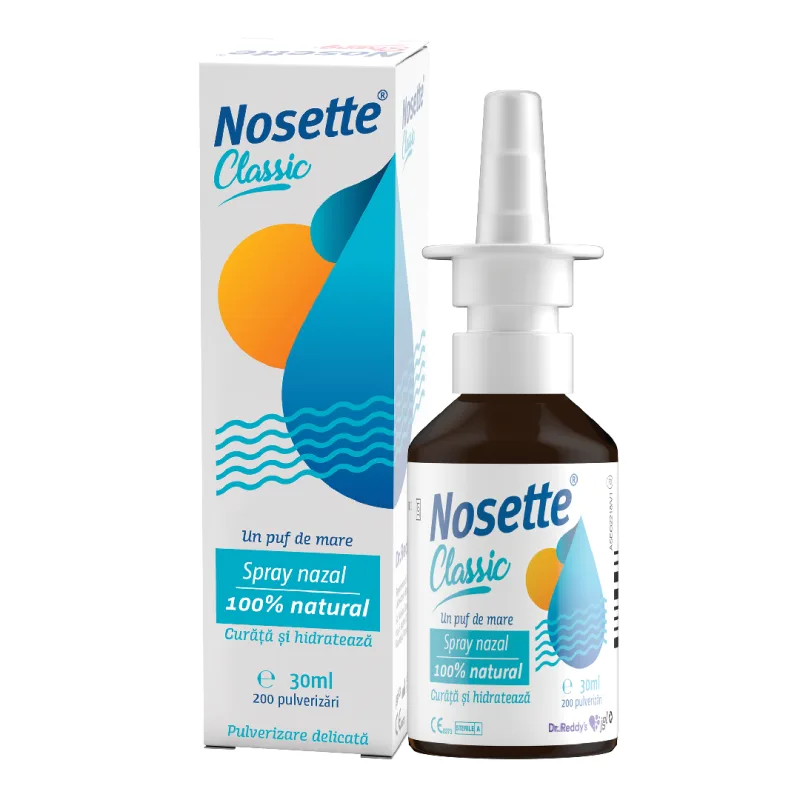 Spray nazal natural Nosette Classic, 30 ml, Dr. Reddys DR. REDDY`S — preț și oferte