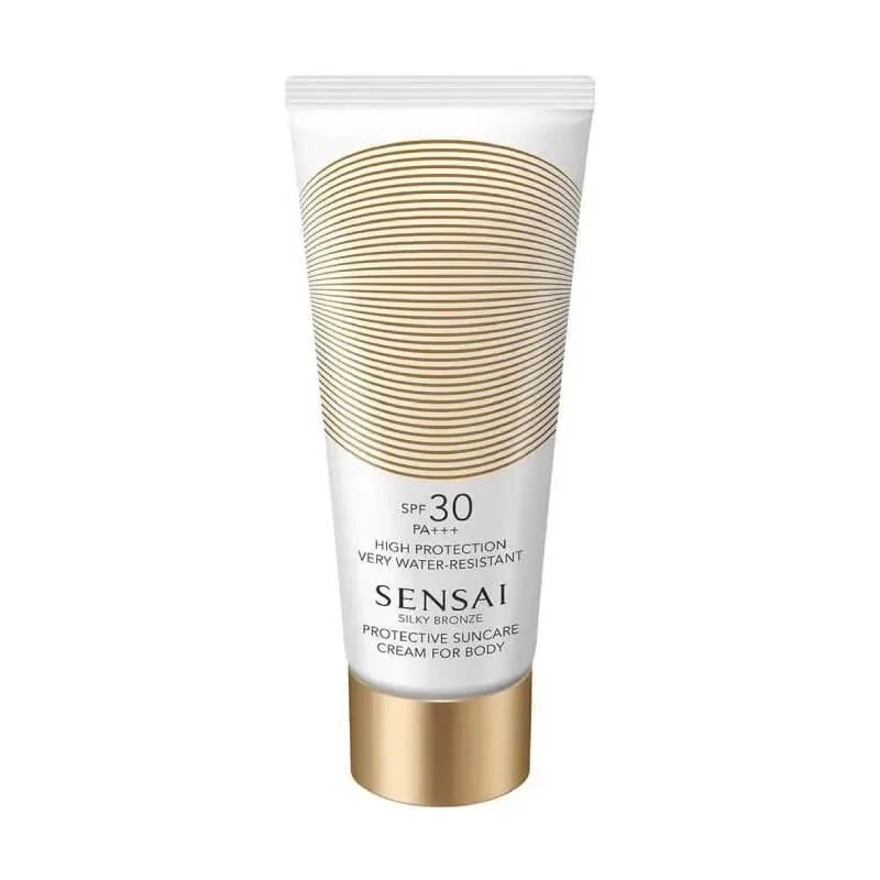 Kanebo Cremă de protecție solară SPF 30 pentru corp, rezistentă la apă, Sensai Silky Bronze, protecție ridicată, 150 ml — preț și oferte