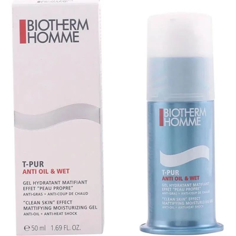 Biotherm Homme T-Pur Anti-Oil &amp; Shine – gel hidratant matifiant 50 ml — preț și oferte