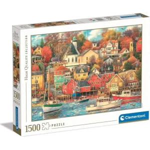 Colecția Clementoni High Quality – puzzle 1500 Good Times Harbor