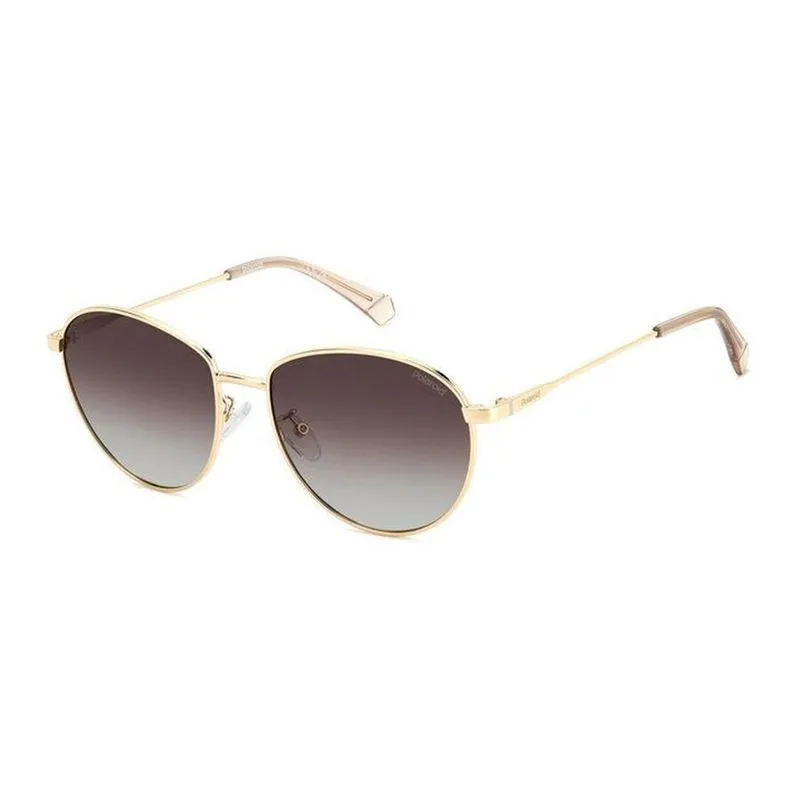 Ochelari de soare pentru femei PLD 4171/G/S/X 01Q/LA Gold Brown, Polaroid | 1 buc — preț și oferte