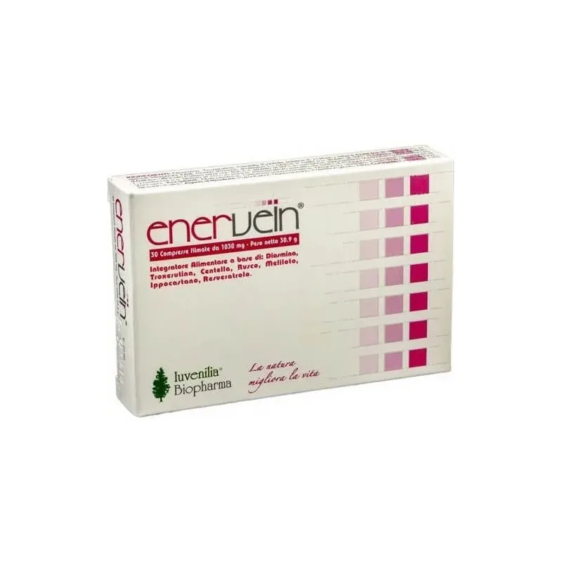 Enervein 30 comprimate – supliment alimentar benefic pentru microcirculație — preț și oferte