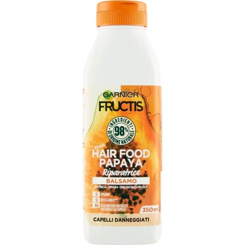 Fructis Hair Food - balsam reparator cu papaya, 350 ml — preț și oferte