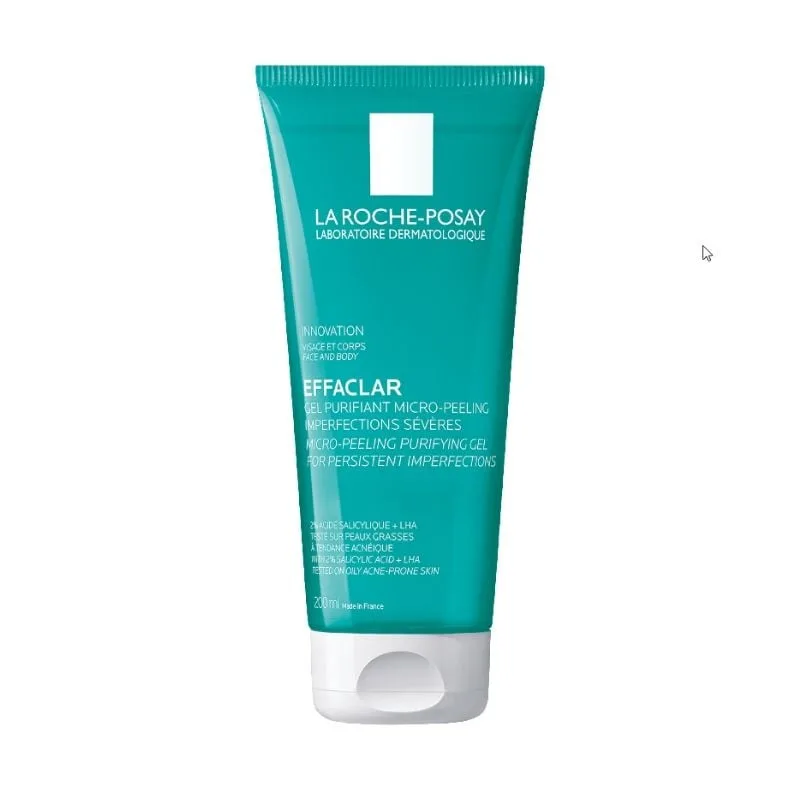 Gel de curatare micro-exfoliant Effaclar, 200ml, La Roche-Posay LA ROCHE POSAY — preț și oferte