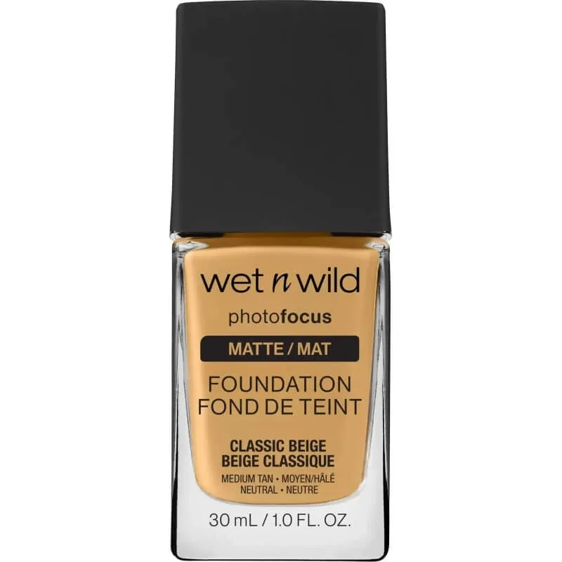 Wet n wild Photofocus foundation - fond de ten lichid - bej clasic — preț și oferte