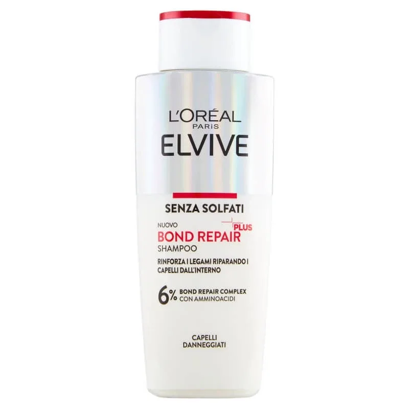 Elvive Bond Repair Plus – șampon fără sulfați pentru părul deteriorat, 200 ml — preț și oferte