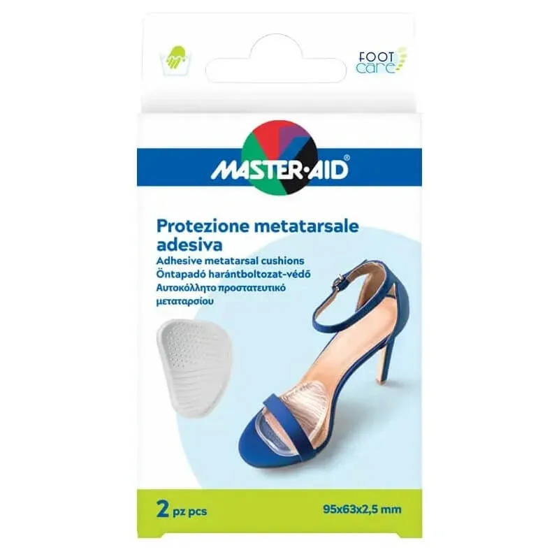 Master aid footcare - 2 protecții metatarsiene adezive din gel — preț și oferte