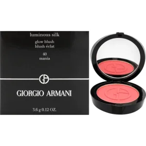 Giorgio Armani Luminous Silk Glow Blush – fard de obraz sub formă de pudră – nr. 40 Mania