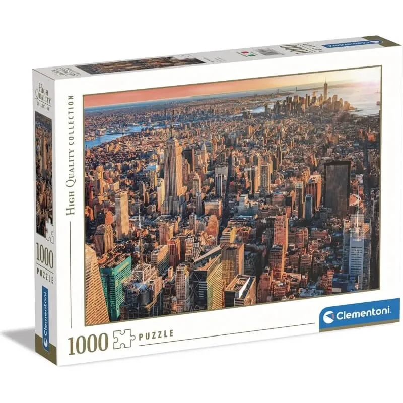 Colecția Clementoni High Quality – puzzle New York, 1000 de piese — preț și oferte