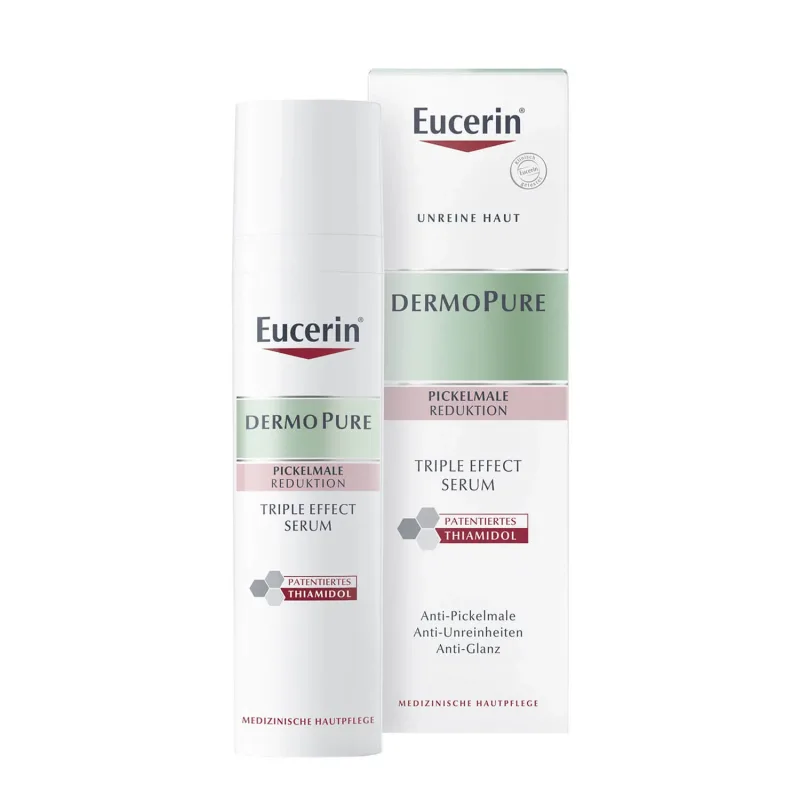 Eucerin DermoPure, ser cu triplă acțiune pentru pielea cu imperfecțiuni și pete de acnee, 40 ml — preț și oferte