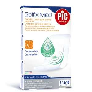 Pic Soffix Med 10x15cm 5pcs bandă adezivă adezivă sterilă