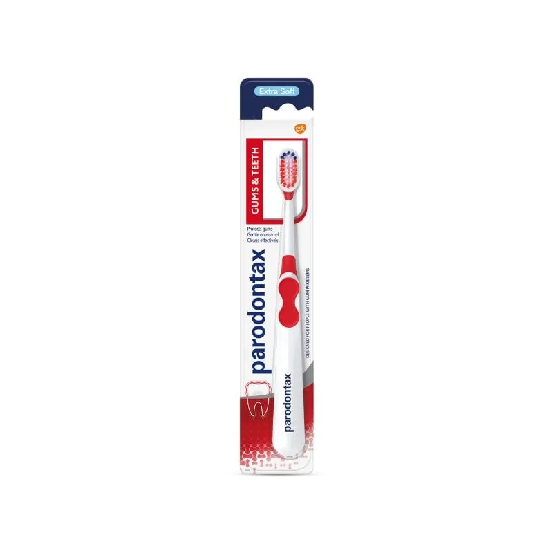 Periuta de dinti Gums & Teeth, Extra Soft Parodontax, 1 bucata, Gsk — preț și oferte
