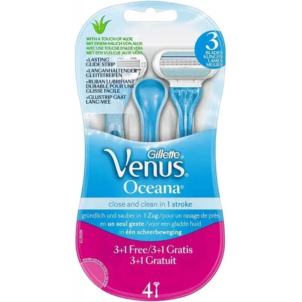 APARATE DE RAS GILLETTE VENUS OCEANA 3 LAME PZ.3+1 GRATIS — preț și oferte