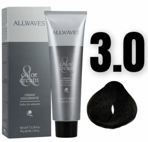 AllWaves Culoarea părului 3.0 Castaniu închis 100 ml — preț și oferte