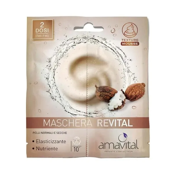 Amavital Revital - Mască de față pentru piele normală și uscată — preț și oferte