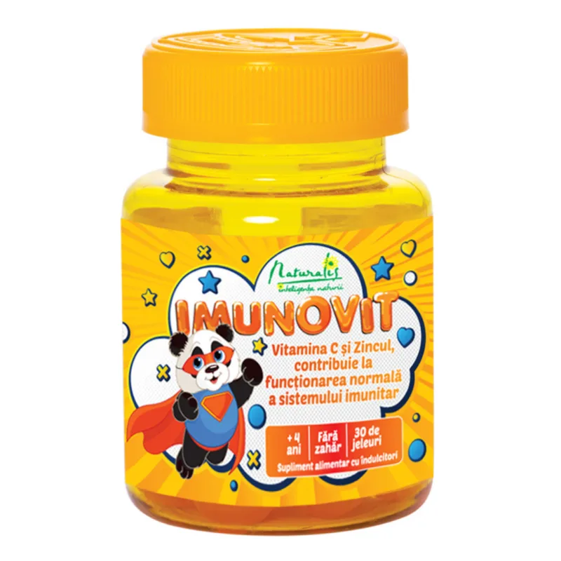 Imunovit gummy, 30 jeleuri, Naturalis — preț și oferte
