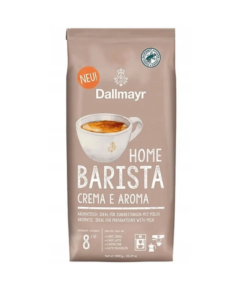 Dallmayr Barista Crema e Aroma Cafea boabe 1 kg — preț și oferte