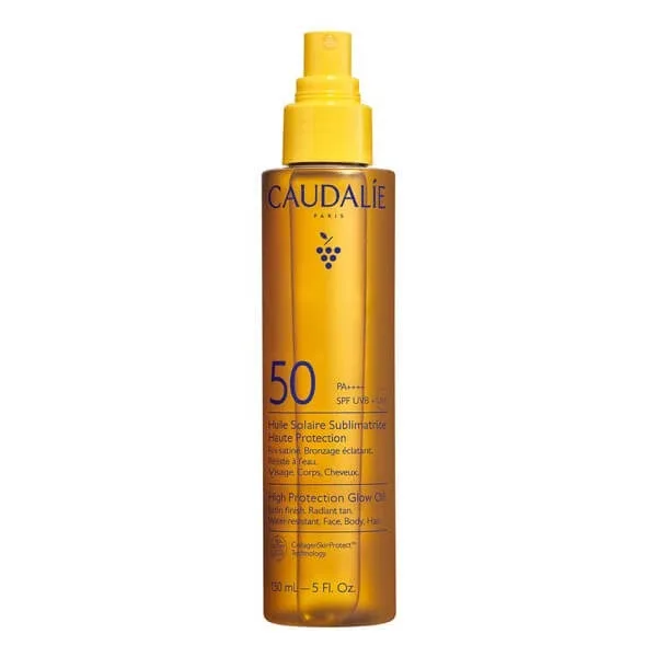 Caudalie, ulei solar de înfrumusețare cu protecție ridicată SPF50, 150 ml — preț și oferte