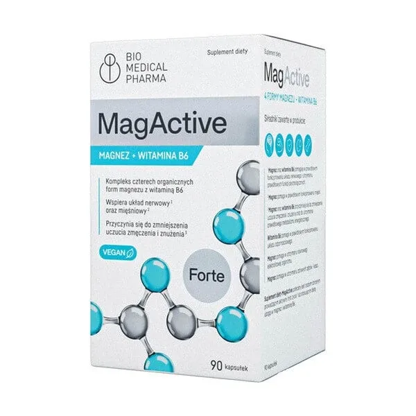 Bio Medical Pharma MagActive, capsule, 90 buc. — preț și oferte