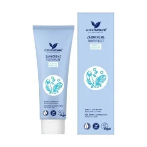 Cosnature, pastă de dinți naturală cu fluor, mușețel și mentă, 75 ml