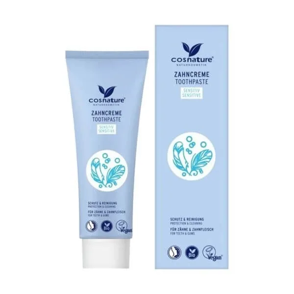 Cosnature, pastă de dinți naturală cu fluor, mușețel și mentă, 75 ml — preț și oferte