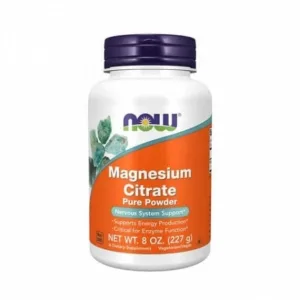 NOW FOODS Magneziu (citrat) pulbere 227 g