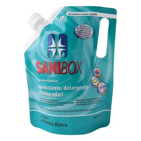PET PROFESSIONAL SANIBOX DETERGENT CONCENTRAT MOSC ALB 1 L — preț și oferte