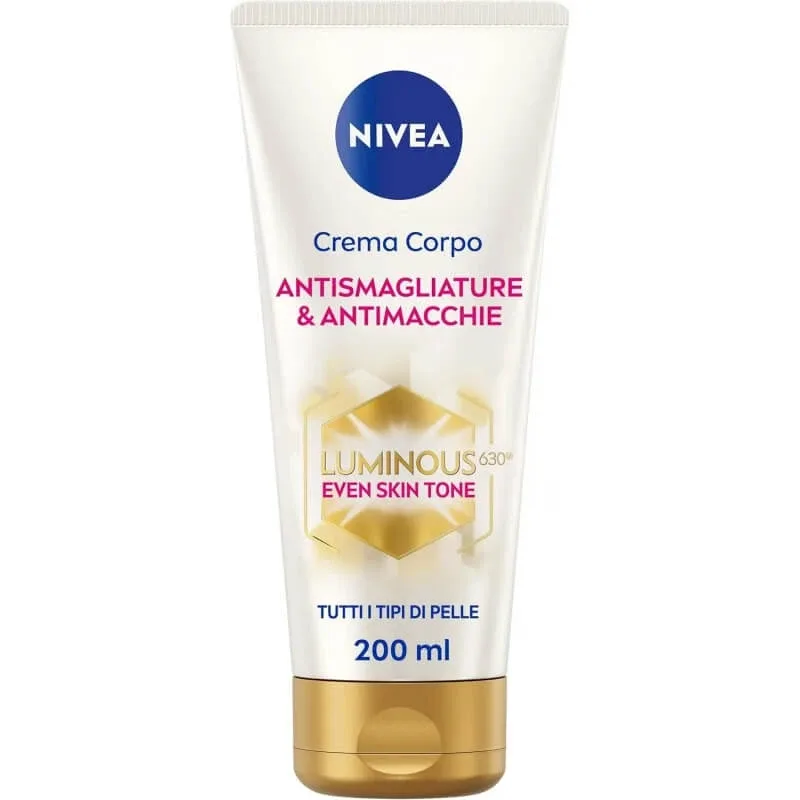Nivea luminous 360 - anti-stretch &amp; anti-spot crema de corp 200 ml — preț și oferte