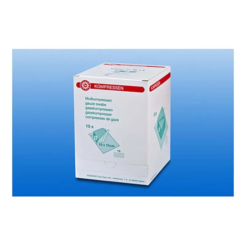 Comprese de tifon 10x10 cm sterile 16 ori 15X5 buc. — preț și oferte