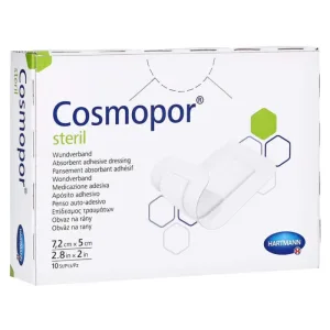 Cosmopor steril 7,2 x 5 cm 10 buc