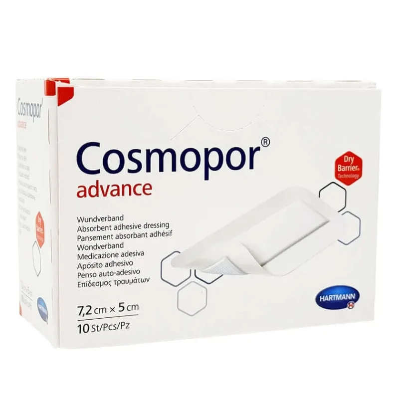 Pansament Cosmopor Advance 5x7.2 Cm 10 buc — preț și oferte