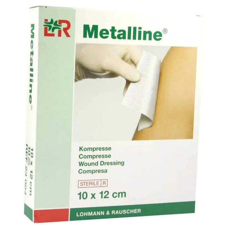 Comprese de metalină 10x12 cm sterile 10 buc — preț și oferte