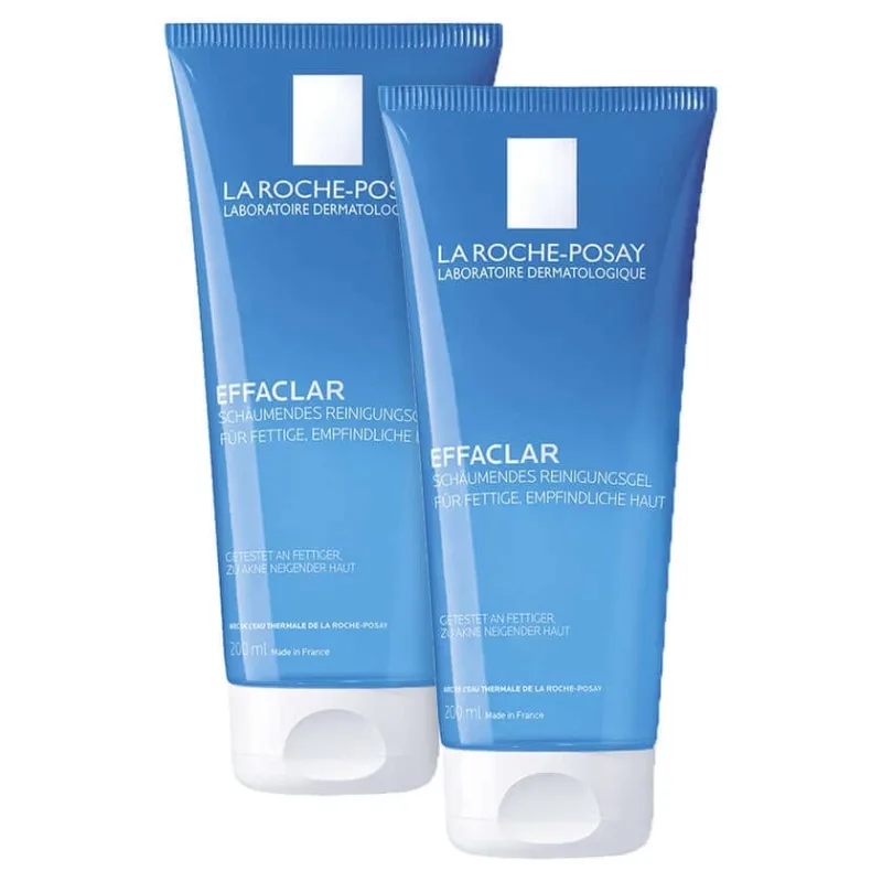 Gel spumant de curățare La Roche-Posay 2X200 ml — preț și oferte
