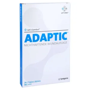 Pansament umed Adaptic 7.6x20.3 cm 24 buc.