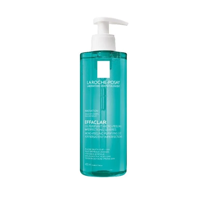 Gel de curatare micro-exfoliant Effaclar, 400ml, La Roche-Posay LA ROCHE POSAY — preț și oferte