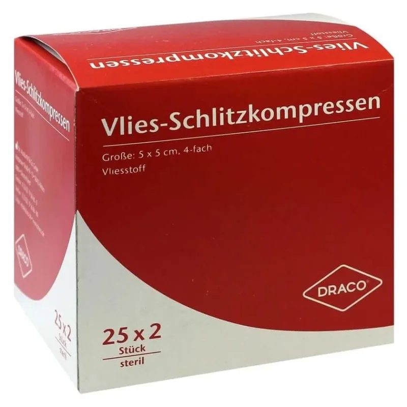 Comprese pentru tăieturi nețesute 5x5 cm sterile 4f 25X2 buc — preț și oferte