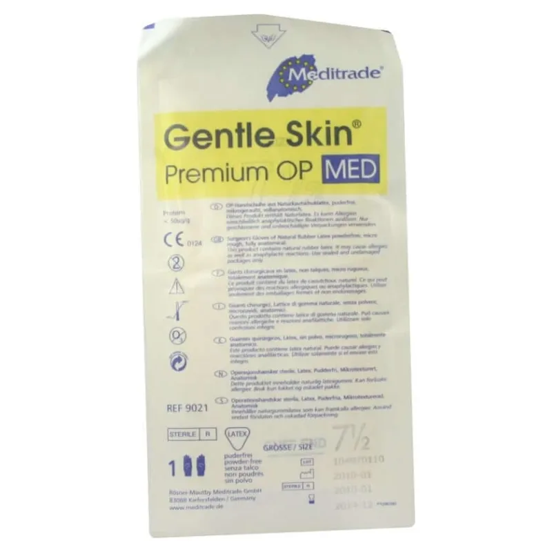 Mănuși chirurgicale din latex mărimea 7.5 pulbere sterilă 1X2 buc — preț și oferte
