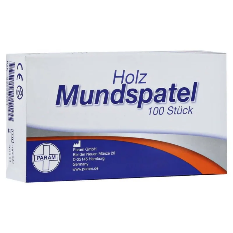 Spatulă de gură din lemn carton 100 buc — preț și oferte