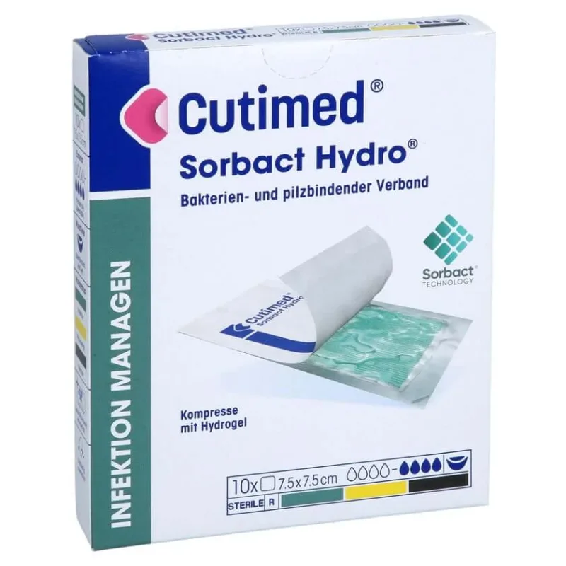 Cutimed Sorbact Gel Comprese 7.5x7.5 c 10 buc. — preț și oferte