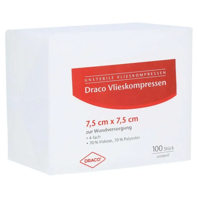 Comprese nețesute nesterile 7.5x7.5 c 100 buc. — preț și oferte